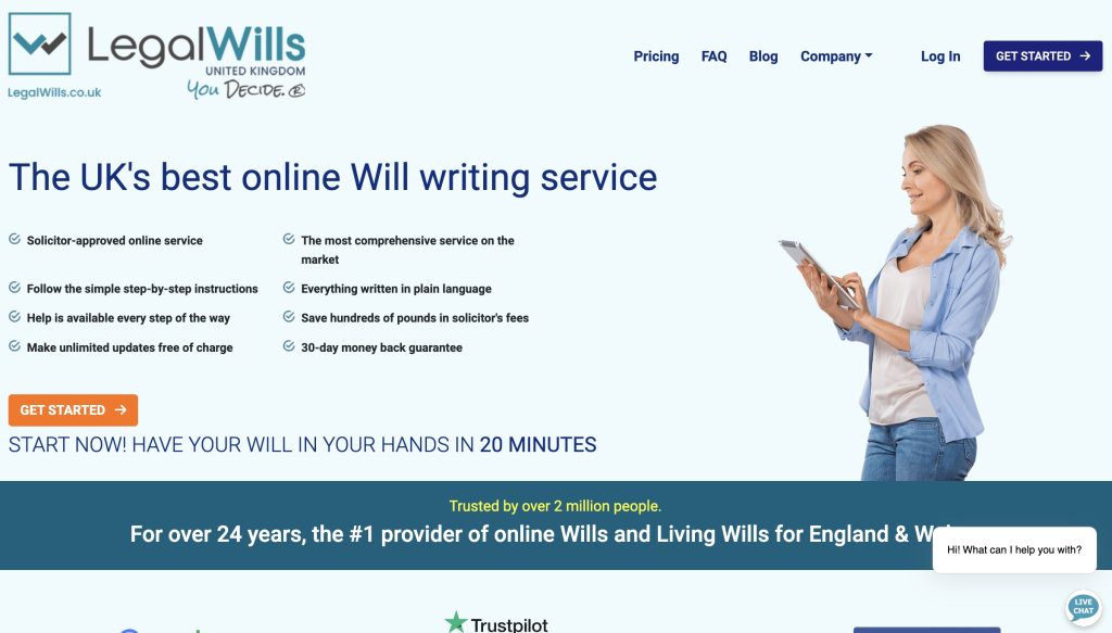 Review of UK Online Will services 2024 – your guide to the best.